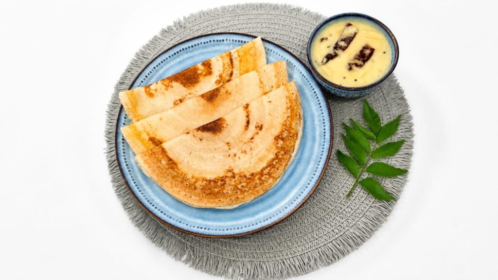 Dosa and Coconut Chutney